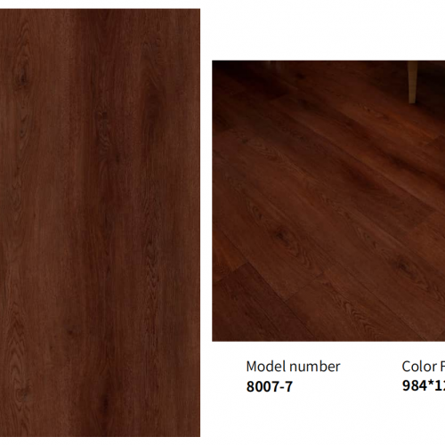 SPC Vinyl Flooring, 8007 Series